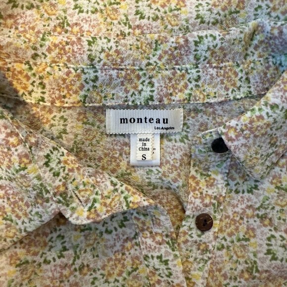 Mounteau Los Angeles Floral Cap Dress - Picture 11 of 11